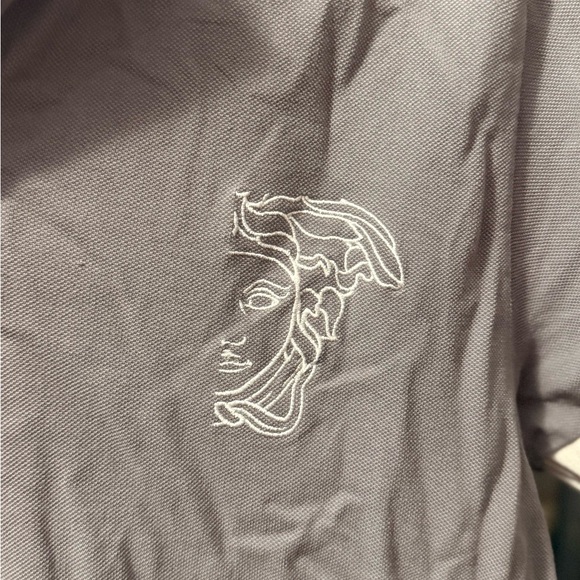 Versace collection grey polo - Picture 4 of 5